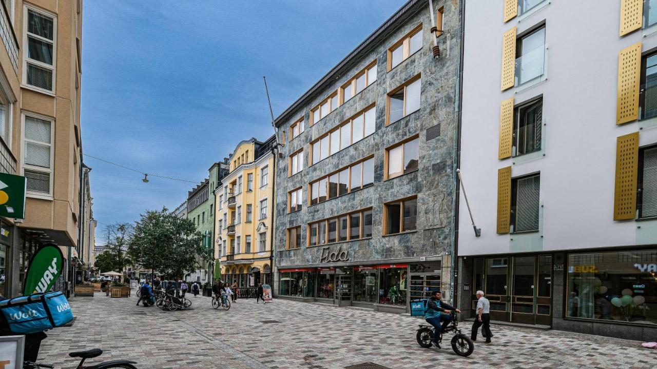 Nice Studio Apartment On A Pedestrian Street Helsinki Extérieur photo