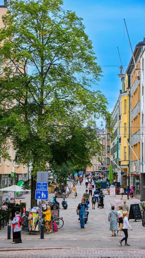 Nice Studio Apartment On A Pedestrian Street Helsinki Extérieur photo