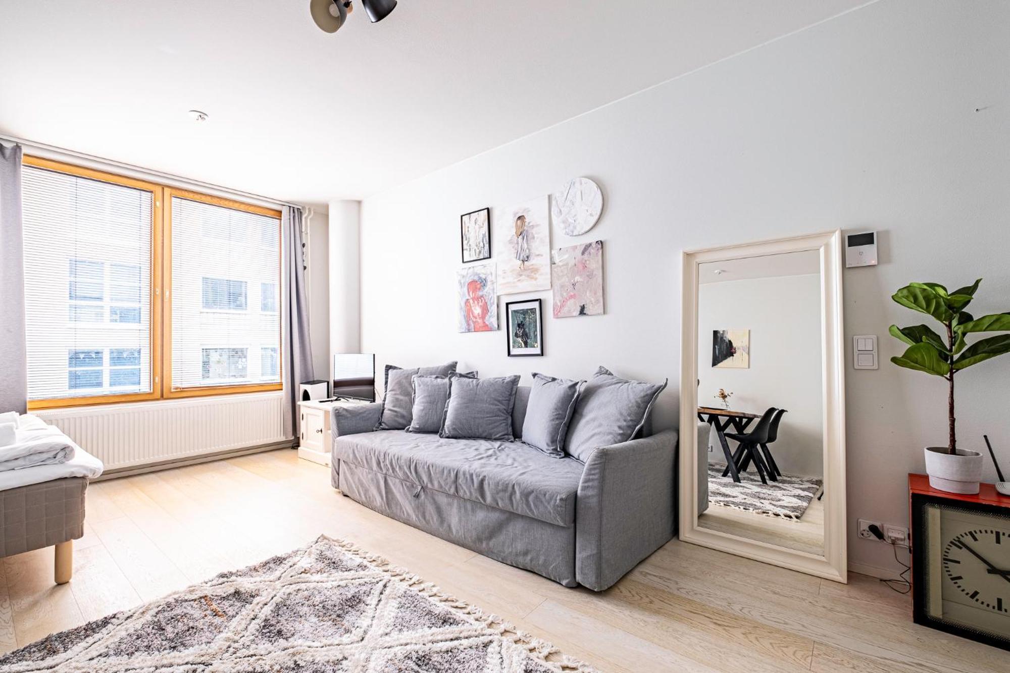 Nice Studio Apartment On A Pedestrian Street Helsinki Extérieur photo