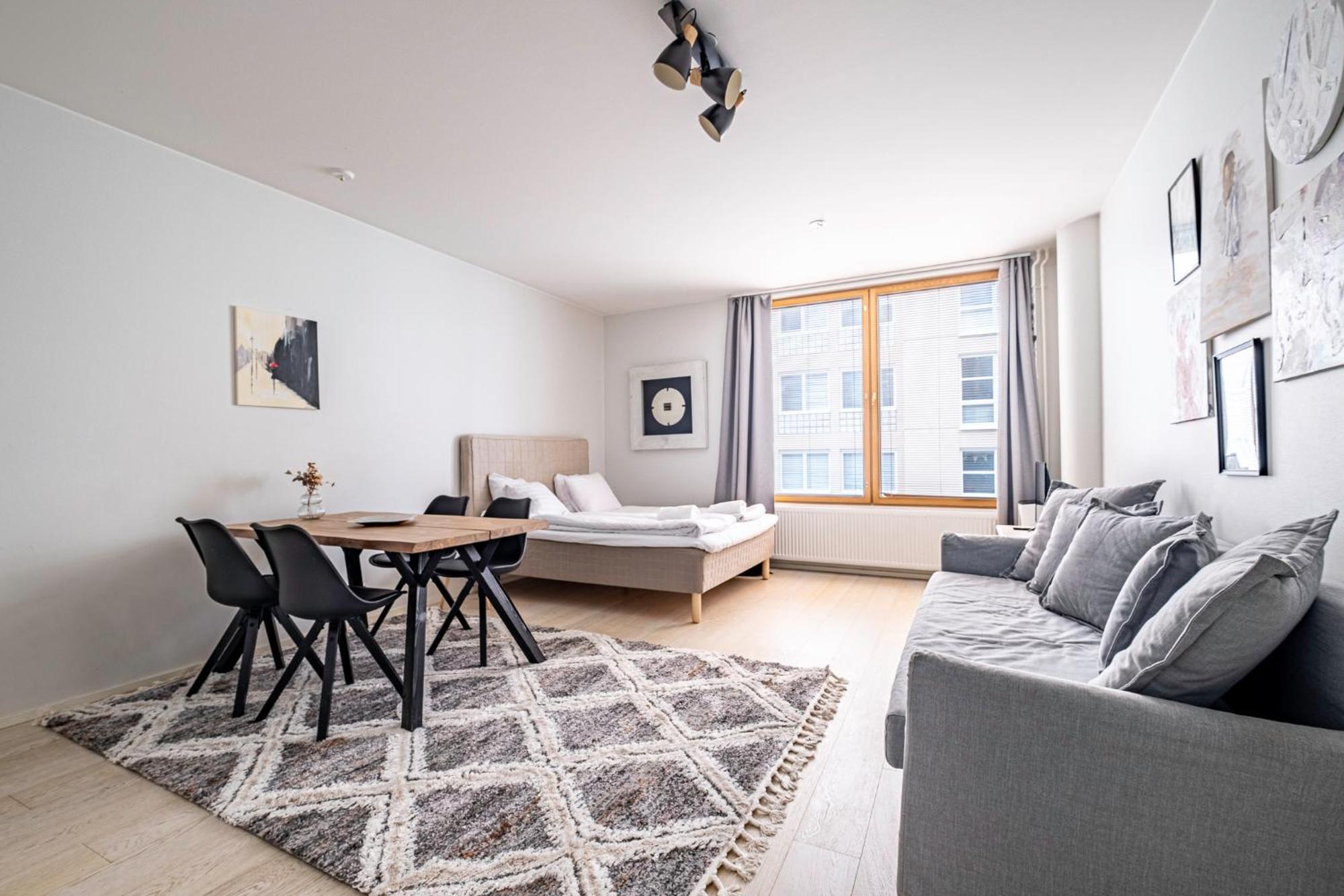 Nice Studio Apartment On A Pedestrian Street Helsinki Extérieur photo